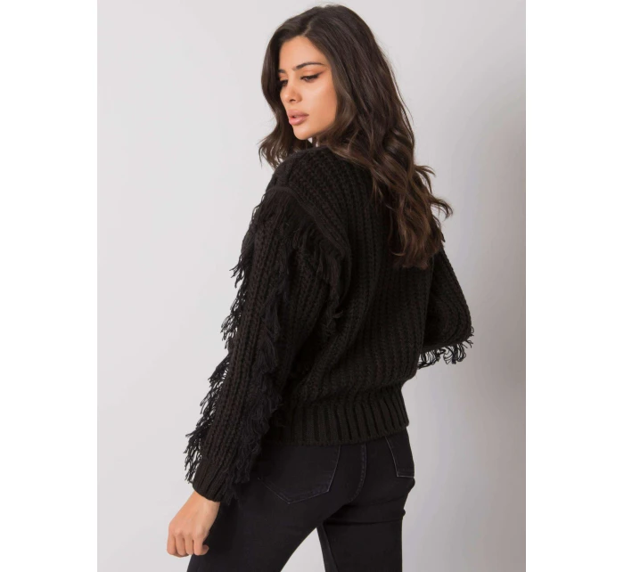 Sweter CA SW model 21757220 czarny - FPrice Sweter CA SW model 21757220 czarny - FPrice