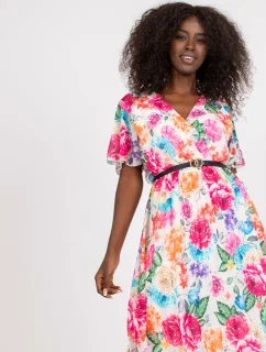 Šaty DHJ SK 13162.92 světle béžová