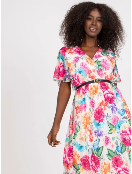 Šaty DHJ SK 13162.92 světle béžová