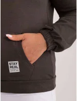 Bluza RV BL ciemny khaki model 20188707 - FPrice Bluza RV BL ciemny khaki model 20188707 - FPrice