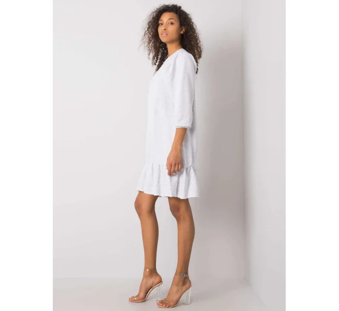 Šaty RV SK 6075.10x světle šedá Šaty RV SK 6075.10x světle šedá