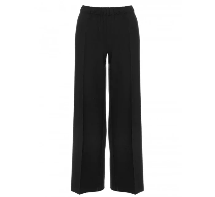 model 18003320 Kalhoty s rozšířenými nohavicemi černé - Moe model 18003320 Kalhoty s rozšířenými nohavicemi černé - Moe
