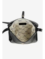 Dámská kabelka s drobným ražením Nobo – černá