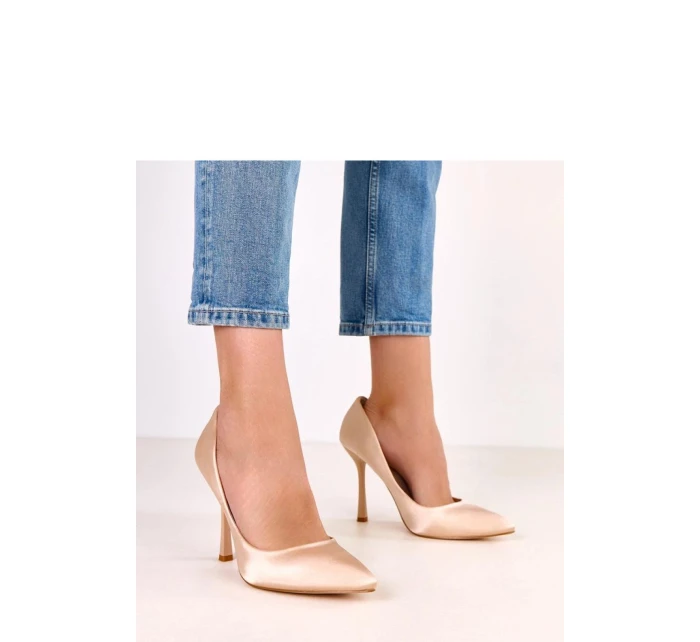 Lodičky na jehlovém podpatku  model 220604 Solea