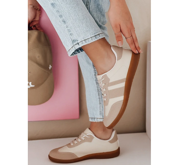 sneakersy damskie beżowe model 22042830 - FashionStreet sneakersy damskie beżowe model 22042830 - FashionStreet