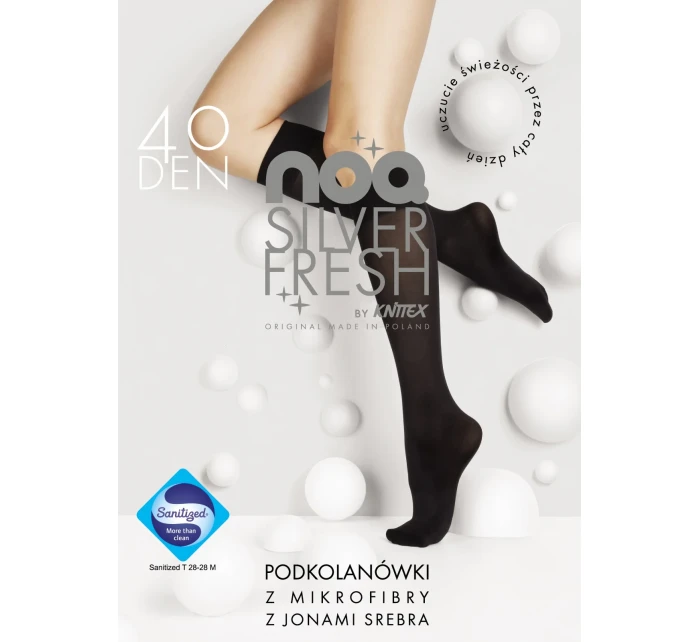 Dámské podkolenky  model 18877844 Silver Fresh 40 den - Knittex