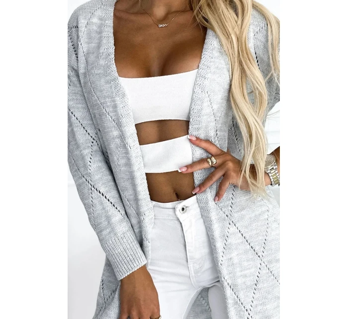 Dámský svetřík 486-1 Kardigan - Numoco basic