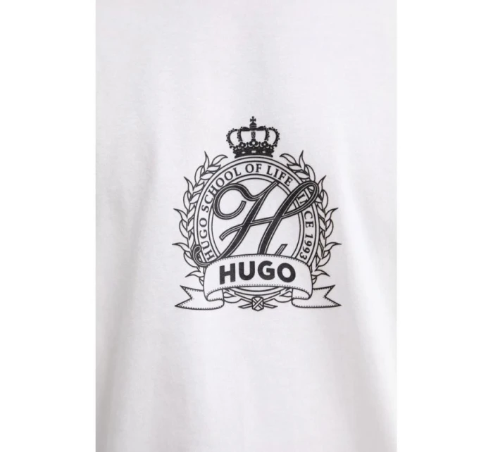 Tričko HUGO Daminor bílé (50538246-100) Tričko HUGO Daminor bílé (50538246-100)
