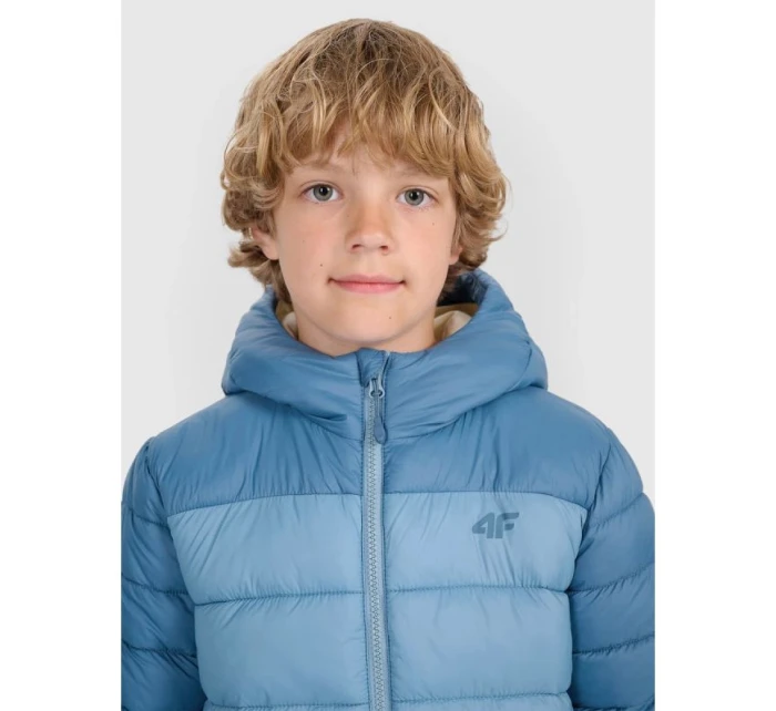 Chlapecká péřová bunda se syntetickou výplní 4F 4FJRAW25TDJAM0770-32S