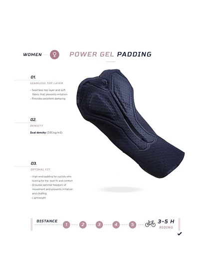 spodenki damskie IMPRESS II model 21848333 2XL - Rogelli