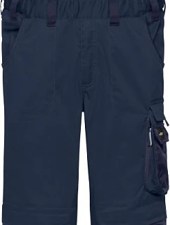 Daiber JN 1833 (94-110) Pracovní kalhoty s laclem - Strong 02.133L navy/navy