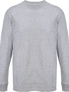 SOL'S Pioneer LSL Tričko s dlouhým rukávem z bio bavlny 25.3982 grey melange