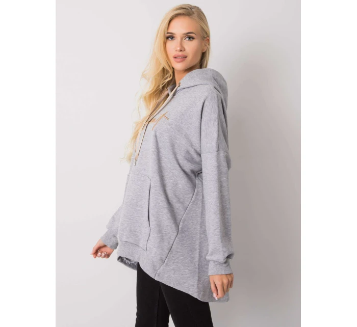 Mikina RV BL 7096.37P šedá