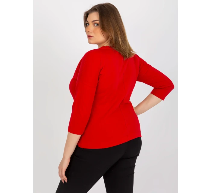 Bluzka RV BZ model 21141996 czerwony - FPrice Bluzka RV BZ model 21141996 czerwony - FPrice