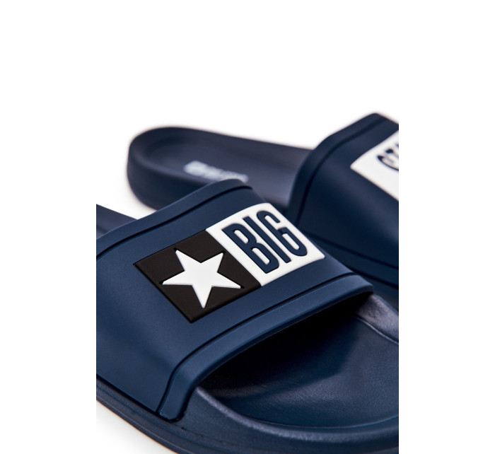 Pánské pantofle Big Star - tmavě modré