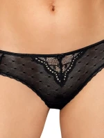 Dámské kalhotky Lagerta black - ROZA