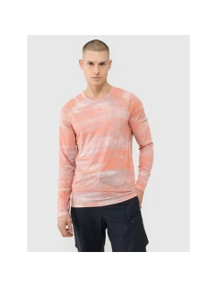 Pánské rychleschnoucí cyklistické tričko s dlouhým rukávem 4F 4FWSS25TFLOM340-70A pánské