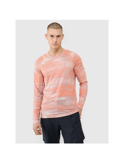 Pánské rychleschnoucí cyklistické tričko s dlouhým rukávem 4F 4FWSS25TFLOM340-70A pánské Pánské rychleschnoucí cyklistické tričko s dlouhým rukávem 4F 4FWSS25TFLOM340-70A pánské