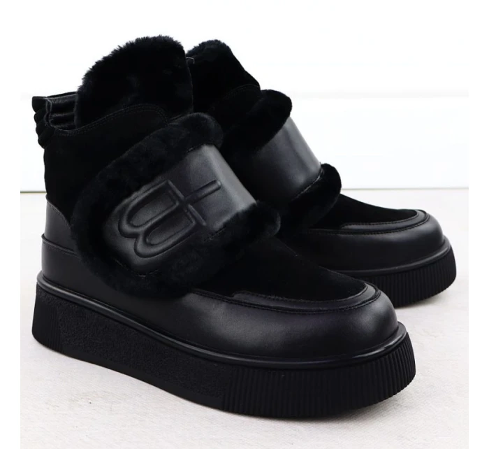 Potocki W WOL90A zateplená obuv černá