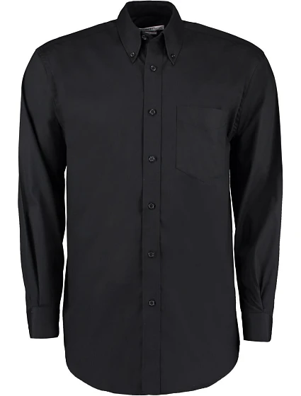 Kustom Kit KK 105 (18,5-23) Košile Oxford s dlouhým rukávem 43.105X black Kustom Kit KK 105 (18,5-23) Košile Oxford s dlouhým rukávem 43.105X black