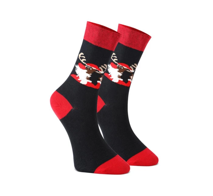 Unisex vánoční ponožky na – sada 3 a Mikuláš model 21772718 - K-Fashion Unisex vánoční ponožky na – sada 3 a Mikuláš model 21772718 - K-Fashion