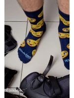 Duhové Ponožky Emotikony Brainy Smiley Lover 3 Páry