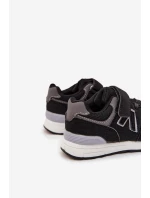 Sportovní tenisky dětské na suchý zip černé Galisse Sportovní tenisky dětské na suchý zip černé Galisse