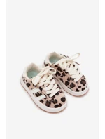 Sportovní tenisky Dětské Leoparda Béžové Amelle Sportovní tenisky Dětské Leoparda Béžové Amelle