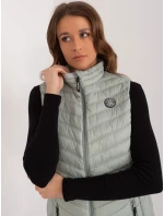 Kamizelka model 20095116 pistacjowy - FPrice Kamizelka model 20095116 pistacjowy - FPrice