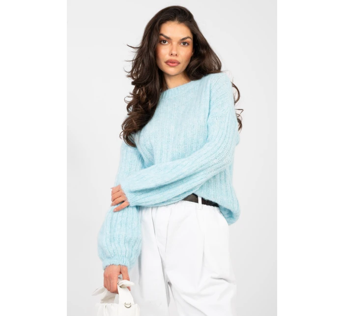 Jumper MI SW 9642.01 světle modrý Jumper MI SW 9642.01 světle modrý