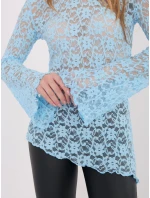 Bluzka PM BZ model 21821427 jasny niebieski - FPrice Bluzka PM BZ model 21821427 jasny niebieski - FPrice