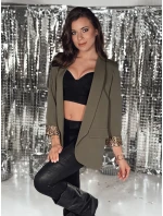 Dámská olivová bunda LEKONIK v jedné velikosti FashionStreet PY0113