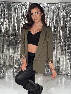 Dámská olivová bunda LEKONIK v jedné velikosti FashionStreet PY0113