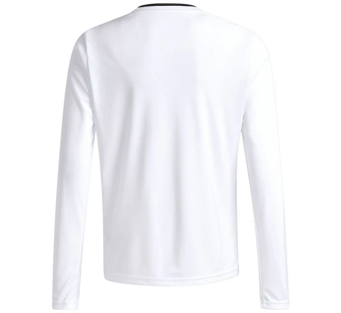 Adidas Entrada 26 dětské tričko s dlouhým rukávem bílé KF5874