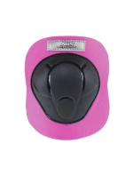 Sada chráničů Nils Extreme černo-růžová H210 velikost M