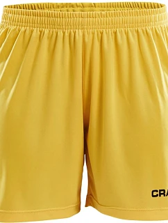 Squad Go Short Solid W Dámské sportovní kraťasy yellow model 22469208 - Craft Teamwear