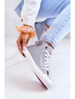 Dámské vysoké tenisky model 21578039 šedá - Cross Jeans