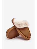Dětské pantofle s kožešinou Camel model 21642930 - Boto