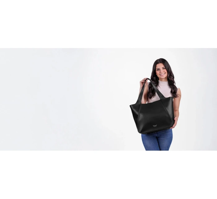 Dámská kabelka Vuch Calyste Black Dámská kabelka Vuch Calyste Black