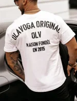 Pánské tričko 286132 bílé - Ola Voga