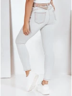 Dámské úzké džíny šedé FashionStreet UY2806