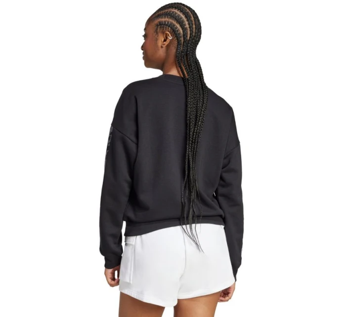 Dámská mikina Animal Print 3Stripes French Terry Sweatshirt black model 21720677 - ADIDAS Dámská mikina Animal Print 3Stripes French Terry Sweatshirt black model 21720677 - ADIDAS