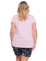 Italská móda Celestina c.r. c.r. barva:růžová/potisk