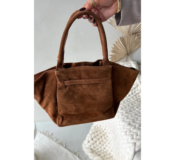 Kožená semišová kabelka Camel model 21728387 - Boto