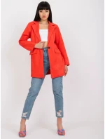 Dámské sako DHJ MA 15286 korálové Dámské sako DHJ MA 15286 korálové