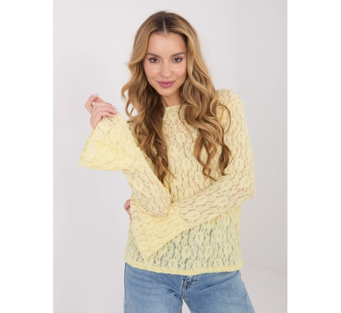 Bluzka IT BZ model 21886085 jasny żółty - FPrice