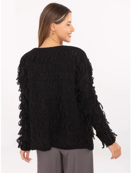 Sweter MI SW model 21314470 czarny - FPrice Sweter MI SW model 21314470 czarny - FPrice