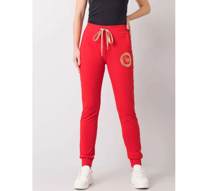 Tepláky RV DR 5992.71 červená