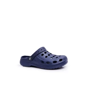 Dámské Nazouváky Tmavě Modré Pěnové Crocsy EVA Dámské Nazouváky Tmavě Modré Pěnové Crocsy EVA