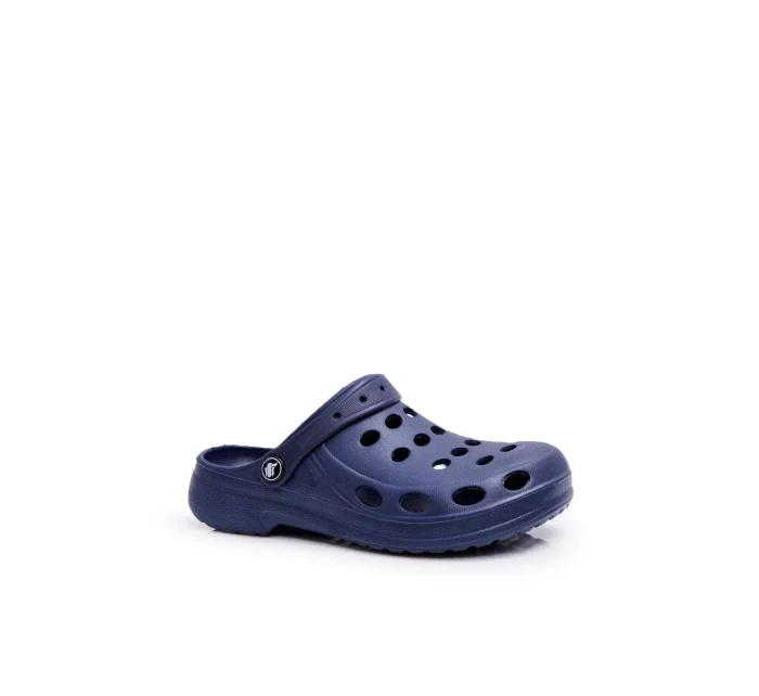 Dámské Nazouváky Tmavě Modré Pěnové Crocsy EVA Dámské Nazouváky Tmavě Modré Pěnové Crocsy EVA